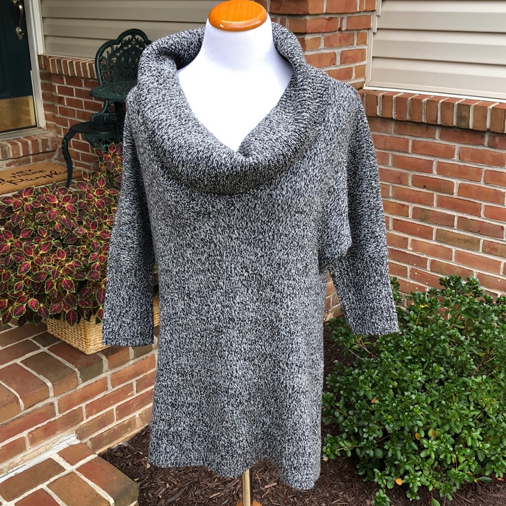 Express cow neck sweater large
